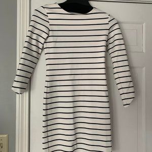 Striped black and White Dress